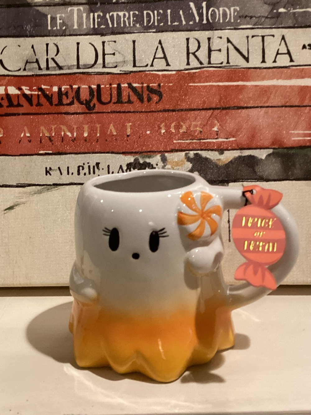New! Adorable Ghost Halloween Coffee Mug 👻🍭